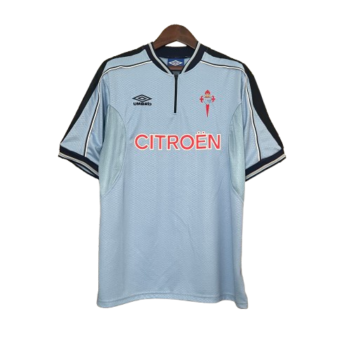 maglie calcio celta de vigo 1999 2000 blu