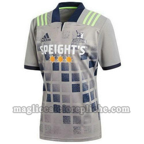 maglie formazione rugby calcio highlanders 2018 grigio