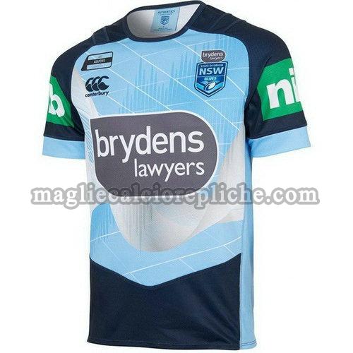 maglie formazione rugby calcio nsw blues 2018 azzurro