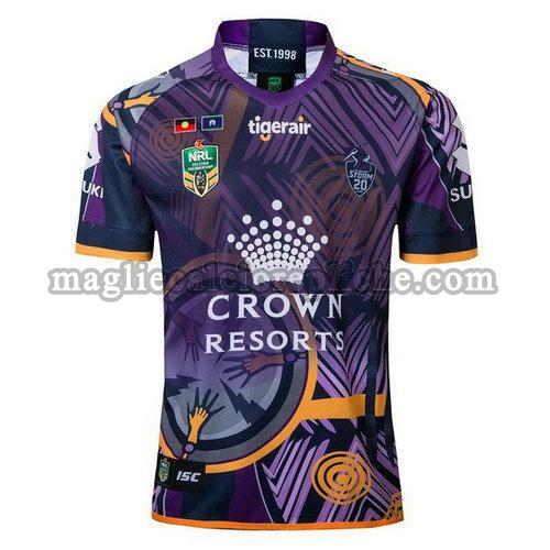 maglie rugby calcio melbourne storm 2018 porpora