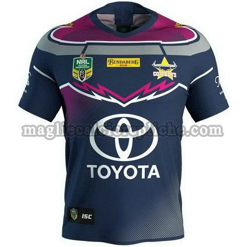 maglie rugby calcio north queensland cowboys 2018 blu