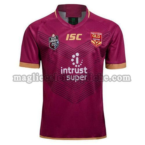 maglie rugby calcio qld maroons 2018 rosso