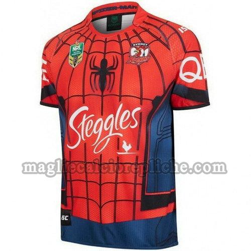 maglie rugby calcio sydney roosters 2017-2018 rosso