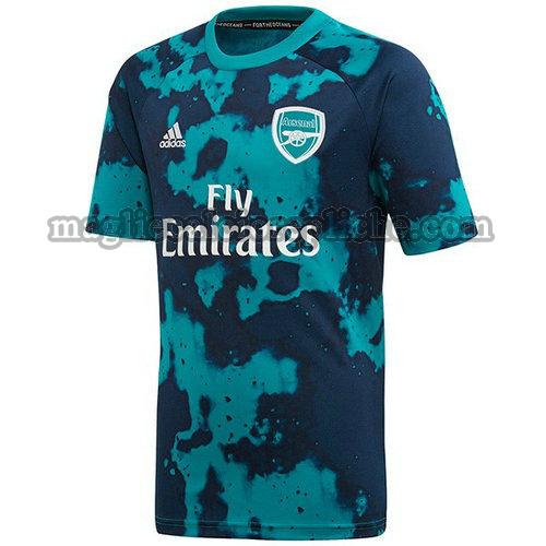 magliette formazione calcio arsenal 2019 2020 verde