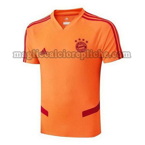 magliette formazione calcio bayern münchen 2019-2020 arancione