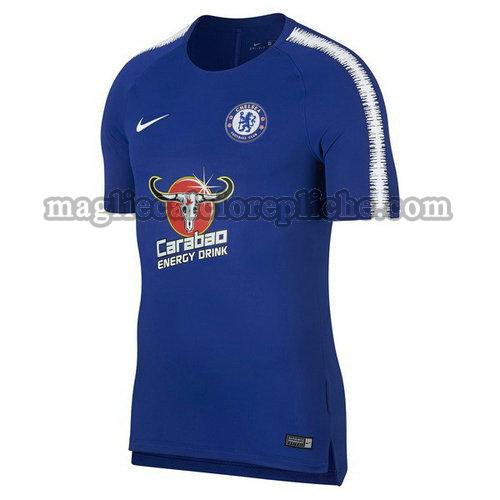 magliette formazione calcio chelsea 18-19 blu