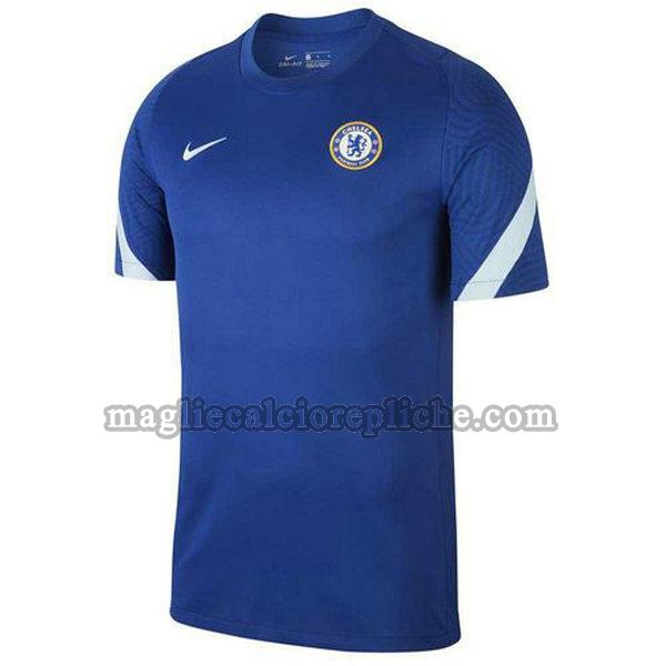 magliette formazione calcio chelsea 2020-2021 blu