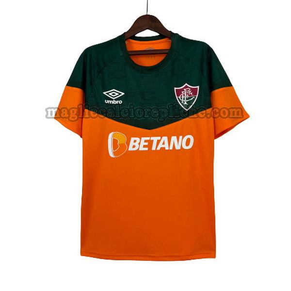 magliette formazione calcio fluminense 2023 2024 arancione verde