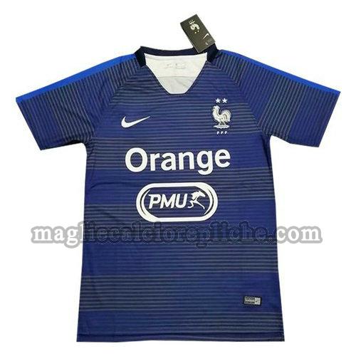 magliette formazione calcio francia 2019 blu