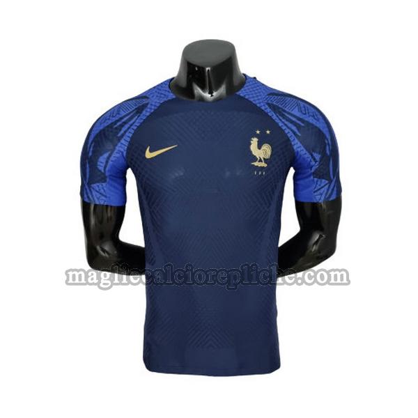 magliette formazione calcio francia 2022 player navy