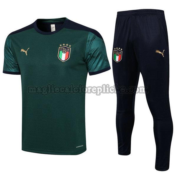 magliette formazione calcio italia 2021 2022 completo verde