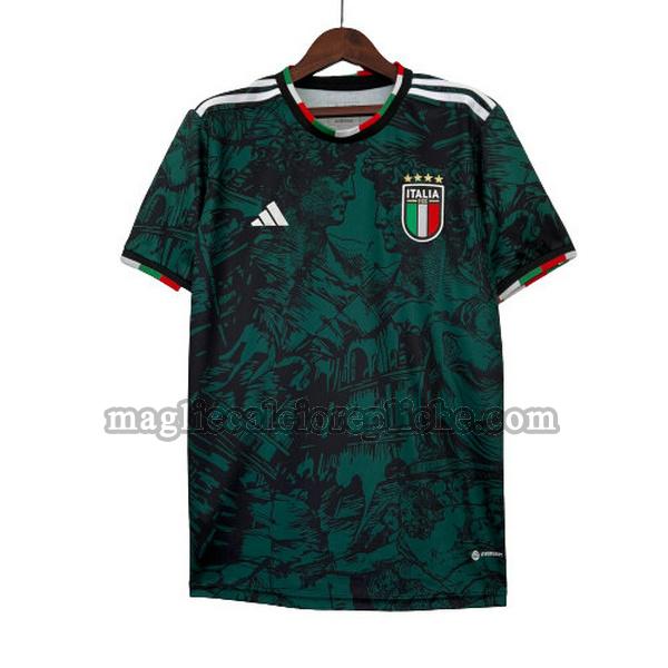 magliette formazione calcio italia 2023 verde