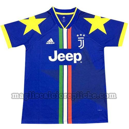 magliette formazione calcio juventus 2019 2020 blu giallo