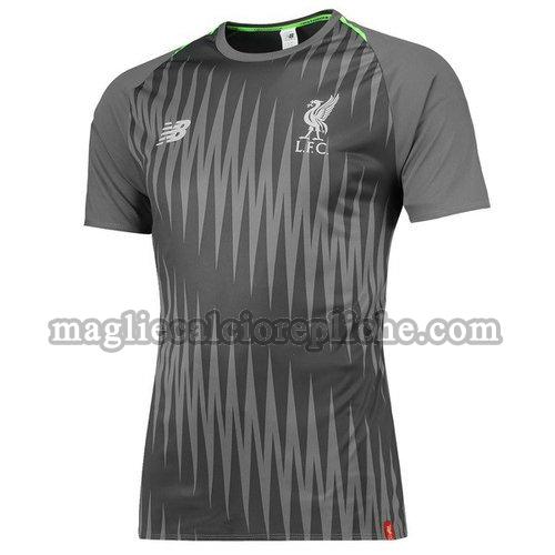 magliette formazione calcio liverpool 2018-2019 grigio