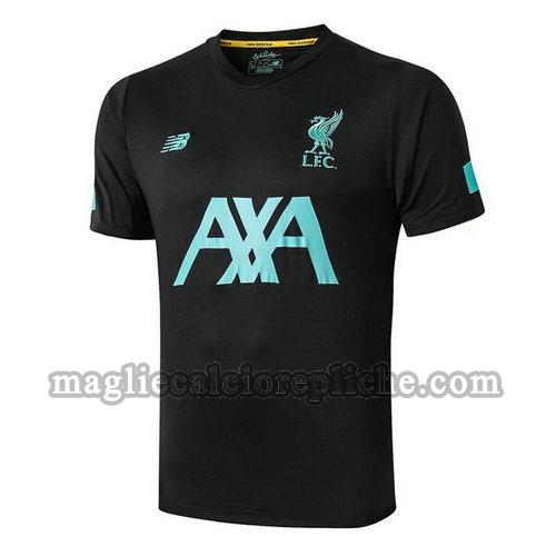 magliette formazione calcio liverpool 2019-2020 nero blu