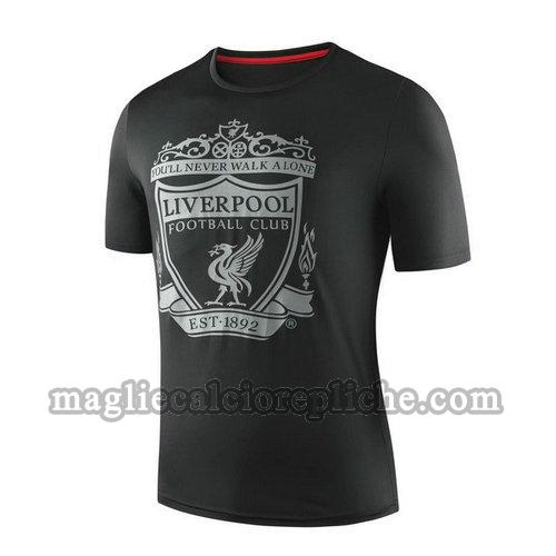 magliette formazione calcio liverpool 2019 2020 nero