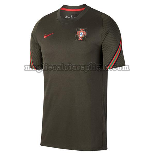 magliette formazione calcio portogallo 2020-2021 grigio
