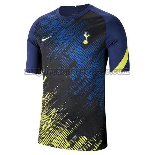 magliette formazione calcio tottenham hotspur 2020-2021 nero