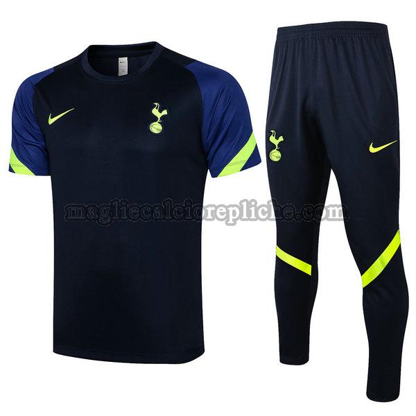 magliette formazione calcio tottenham hotspur 2021 22 completo nero