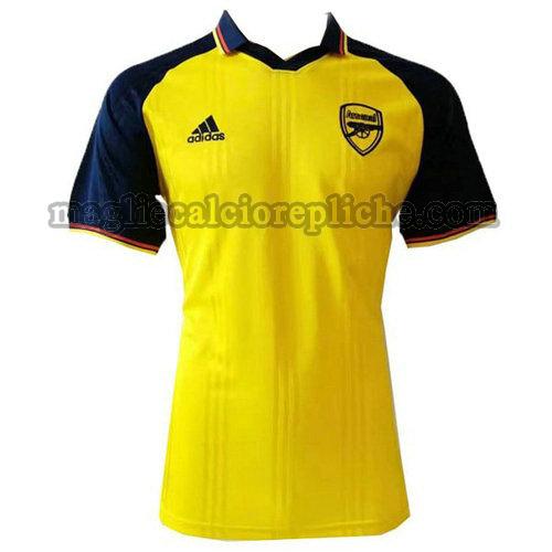 magliette polo calcio arsenal 2019-2020 giallo