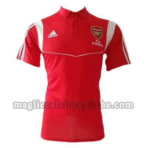 magliette polo calcio arsenal 2019-2020 rosso