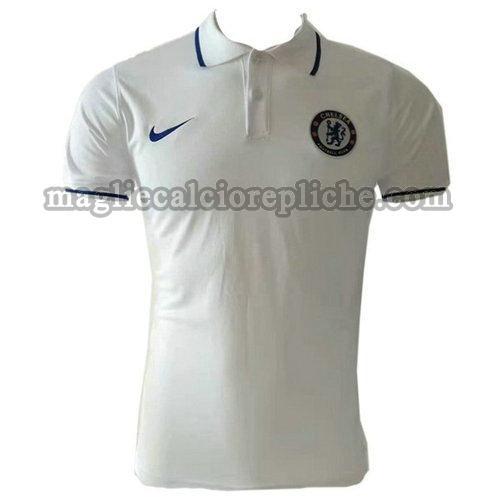 magliette polo calcio chelsea 2019 2020 bianco