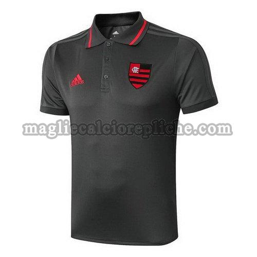 magliette polo calcio flamengo 2019-2020 rosso