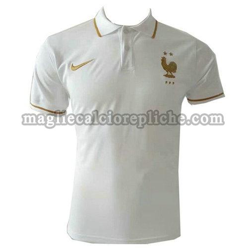 magliette polo calcio francia 2019 bianco