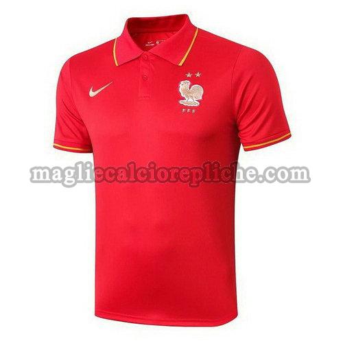 magliette polo calcio francia 2019 rosso