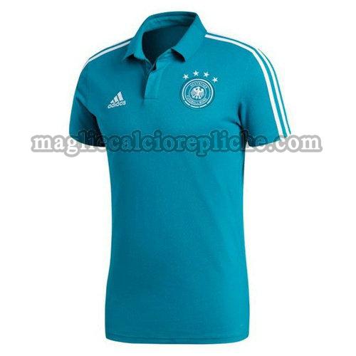 magliette polo calcio germania 2018 blu