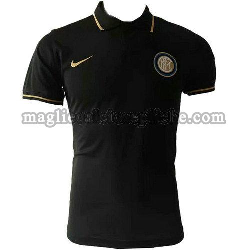 magliette polo calcio inter 2019 2020 nero