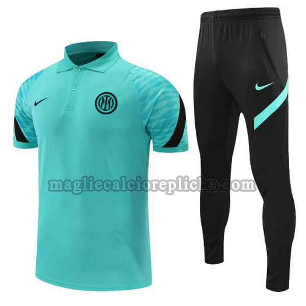 magliette polo calcio inter 2022 completo verde