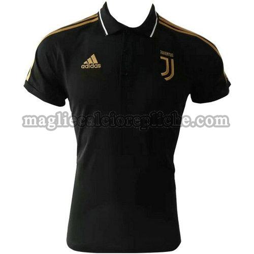 magliette polo calcio juventus 2019-2020 giallo nero