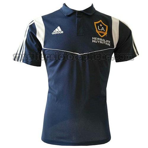 magliette polo calcio los angeles galaxy 2019-2020 blu marina