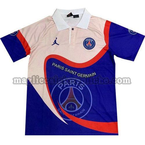 magliette polo calcio psg 2019 20 blu bianco