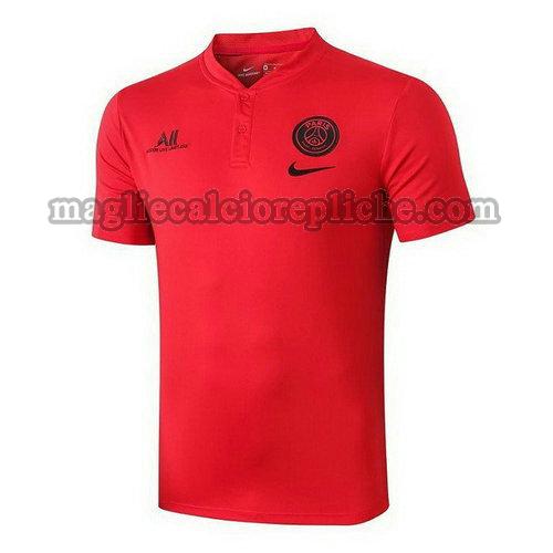 magliette polo calcio psg 2019 20 rosso