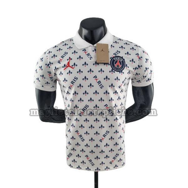 magliette polo calcio psg 2022 2023 player bianco