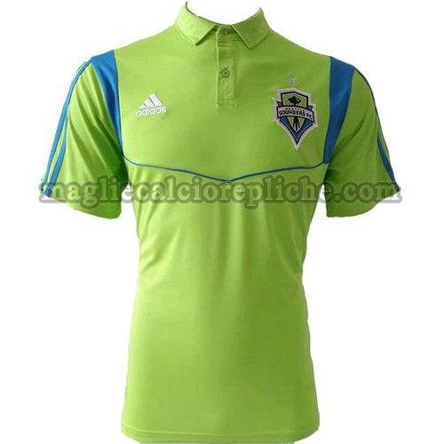 magliette polo calcio seattle sounders 2019-2020 verde