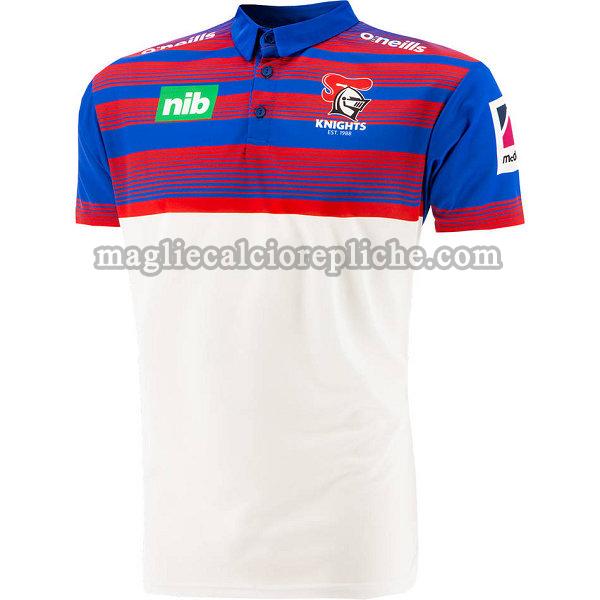 media polo maglie calcio newcastle knights 2021 bianco