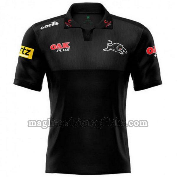 media polo maglie calcio penrith panthers 2021 nero