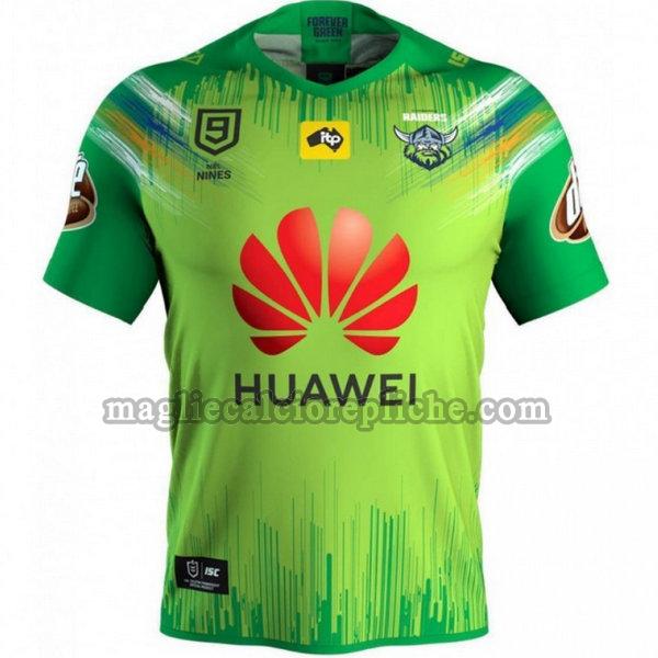 nines maglie calcio canberra raiders 2020 verde