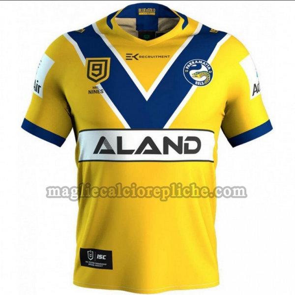 nines maglie calcio parramatta eels 2020 giallo