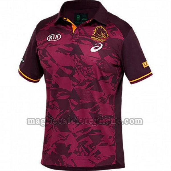 polo maglie calcio brisbane broncos 2021 porpora