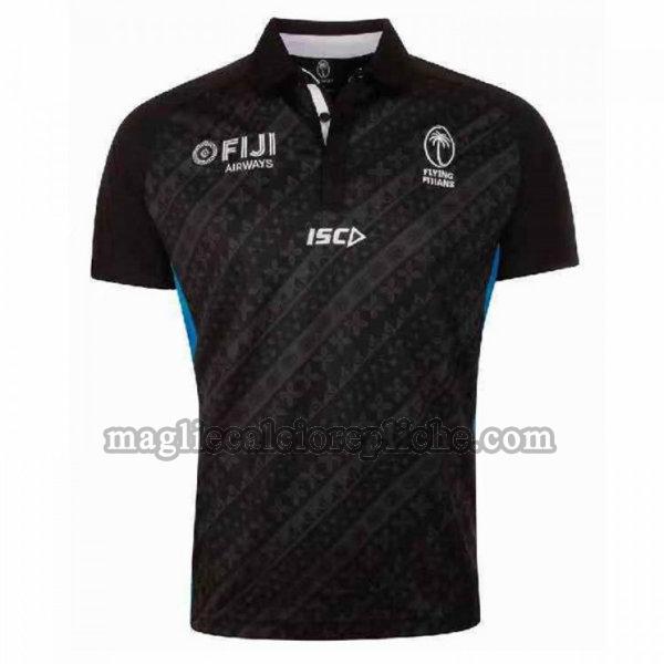 polo maglie calcio fiji 2019 nero