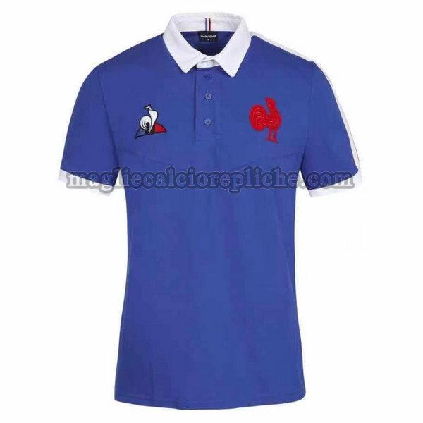 polo maglie calcio francia 2021 blu