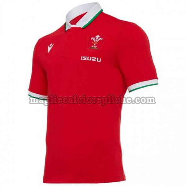 polo maglie calcio galles 2021 rosso