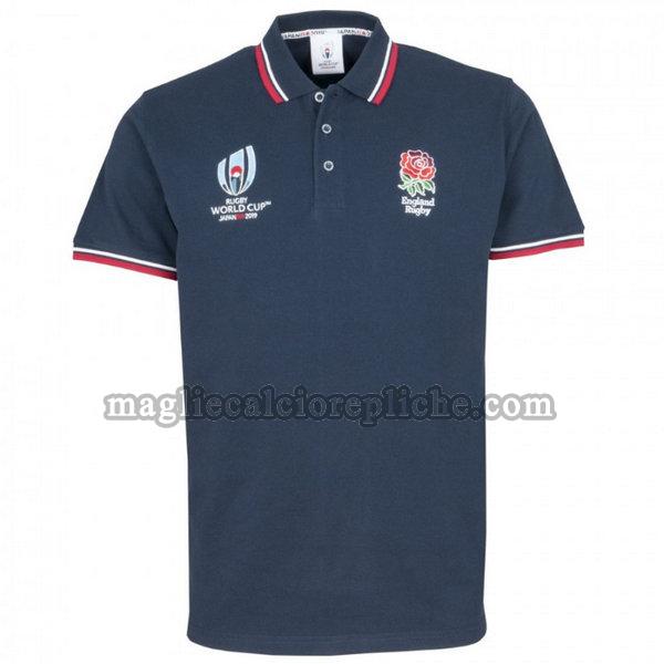 polo maglie calcio inghilterra 2019 blu