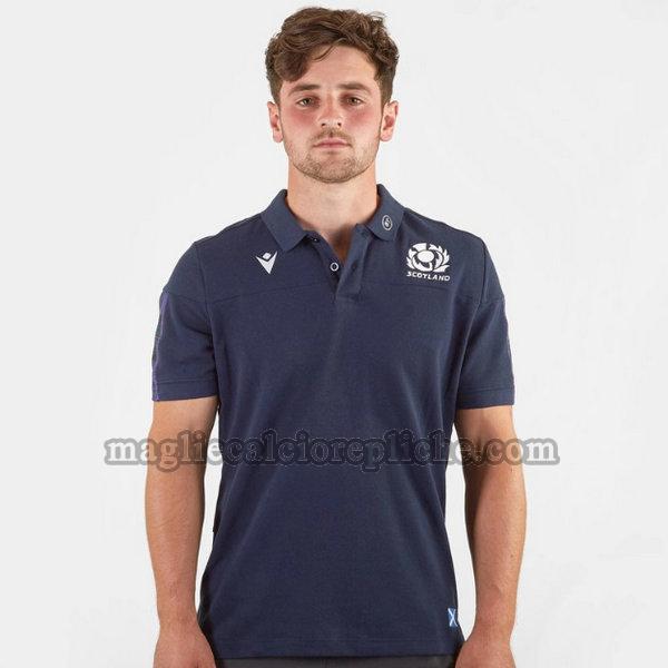 polo maglie calcio scozia 2019-2020 blu