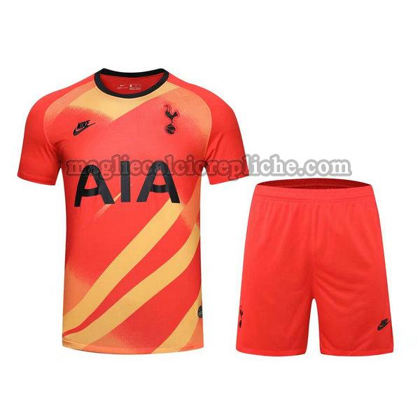 portiere maglie+pantaloncini calcio tottenham hotspur 2021 arancione