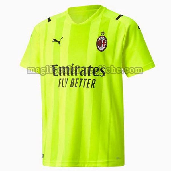 portiere maglie calcio ac milan 2021 2022 giallo